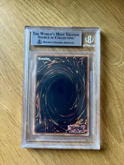 Yugioh BGS 9 Q++ Blue-Eyes White Dragon SDK-001 Mint 1st Edition Graded NA (PSA) - Image 2