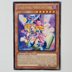 Toon Dark Magician Girl - LCYW-EN111 - HP - Rare - 1st ed - Yugioh - Image 1