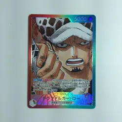 One Piece Card Trafalgar Law OP01-002P Parallel B Rank Japanese Japan JP F/S - Image 1