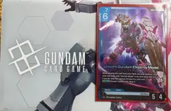 Gundam Card Game Unicorn Gundam Destroy Mode GD01-002 LR - Image 1