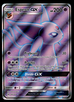 Espeon GX 140/149 SM Base Set Holo Full Art Ultra Rare Pokemon Card MINT - Image 1