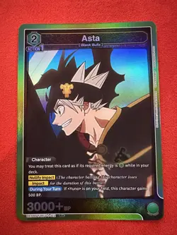 Asta BCV-1-112 Parallel Foil Union Arena English Card - Image 1