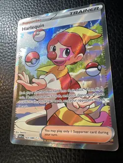 # Pokemon TCG Harlequin 163/086 Full Art Ultra Rare Holo Card Sv: White Flare NM - Image 3