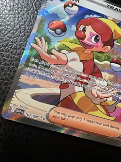 # Pokemon TCG Harlequin 163/086 Full Art Ultra Rare Holo Card Sv: White Flare NM - Image 4