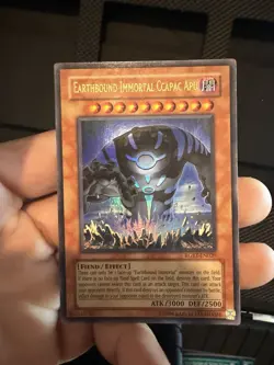 Yugioh Earthbound Immortal Ccapac Apu RGBT-EN020 Ultra Rare NM - Image 1