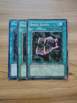 Yu-Gi-Oh - Beast Fangs 3X - Full Playset - Image 1