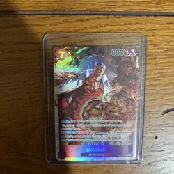 Sakazuki OP16-065 SR The Time of Battle Foil English One Piece CCG - Image 1