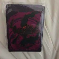 Pokemon Darkrai Premium Card Sleeves 65ct Standard Size Matte Purple/Black - Image 1