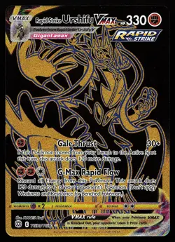 Rapid Strike Urshifu VMAX TG30/TG30 Brilliant Stars Trainer Gallery Pokemon Card - Image 1