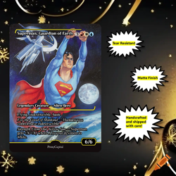 Mtg - Superman Guardian - DC - Playtest Card Commander EDH - Matte Finish - Image 1