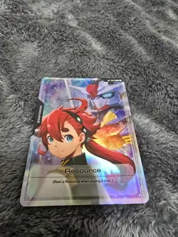 Gundam Card Resource Suletta Mercury Aerial RP-009 P Promo ENGLISH GENCON 2025 - Image 1