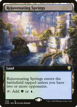 Rejuvenating Springs (Extended Art) Commander Legends NM - Image 1