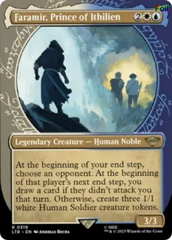 Foil Faramir, Prince of Ithilien (Showcase) - 319 - NM - Universes Beyond: Th... - Image 1