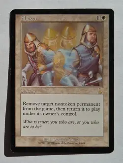Magic MTG - Flicker - Urza's Destiny - LP - Image 1