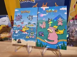 Pokemon Electric Pika Card Database - Surfing & Relaxing Poke Gallery - Lot Of 2 - Image 3