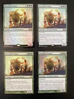 MTG - Woodfall Primus x4 (One is FOIL) - Image 1