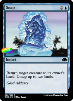 Foil Snap - 66 - NM - Dominaria Remastered - Image 1
