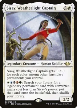 Sisay, Weatherlight Captain Modern Horizons MP - Image 1