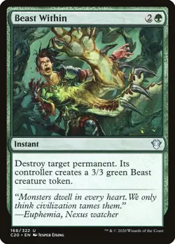 Beast Within C20 168 MTG Commander 2020 Uncommon Normal EN NM - Image 1