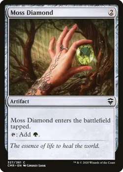 Moss Diamond CMR 327 MTG Commander Legends Common Normal EN NM - Image 1
