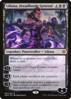 Liliana, Dreadhorde General War of the Spark NM - Image 1
