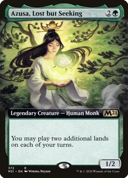 Azusa, Lost but Seeking (Extended Art) Core Set 2021 NM - Image 1