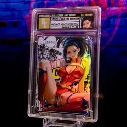 Momo Yaoyorozu Waifu Card Encased #/99 Gold Foil Demigoddess Collection SLAB MHA - Image 1