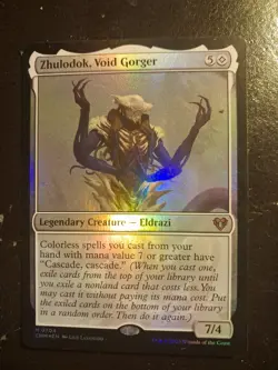 Zhulodok, Void Gorger Commander Masters Foil - Image 1