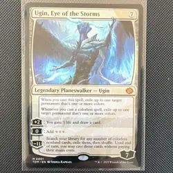 Wizards of the Coast MTG Ugin, Eye of the Storms Foil Borderless 0001 Mythic - Image 1