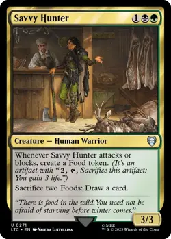 Savvy Hunter LTC 271 MTG Commander: The Lord of the Rings: Tales of Middle-ea... - Image 1