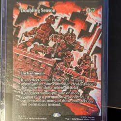 Wizards of the Coast MTG Doubling Season Foil Alt Art TMNT #0011 2026 - Image 1