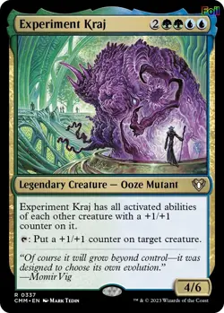 Foil Experiment Kraj - 337 - NM - Commander Masters - Image 1