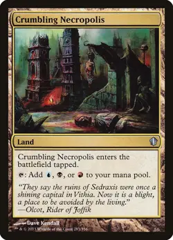 Crumbling Necropolis - 283 - NM - Commander 2013 - Image 1