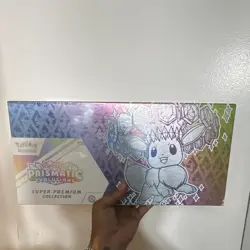 Pokemon TCG Prismatic Evolutions Super-Premium Collection Box Eevee 2025 - Image 1