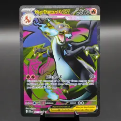Mega Charizard X ex 109/094 Ultra Rare Phantasmal Flames Pokemon Near Mint - Image 1