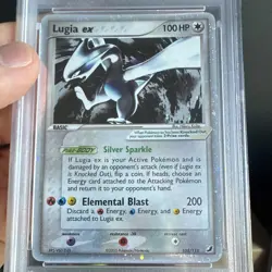 Lugia ex 105/115 Unseen Forces Holo 2005 Pokemon TCG English PSA 7 - Image 3