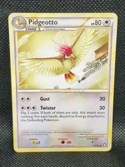 Pokemon Pidgeotto Triumphant 47/102 LP Condition - Image 1