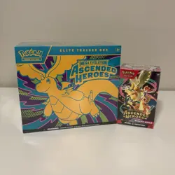 Pokemon TCG Mega Evolution: Ascended Heroes ETB and BOOSTER BUNDLE - Image 1