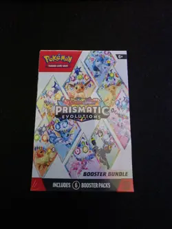 POKEMON TCG SCARLET & VIOLET PRISMATIC EVOLUTIONS BOOSTER BUNDLE (sealed) - Image 1