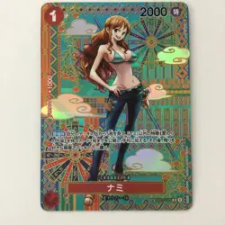 ONE PIECE Card Nami OP01/016P2 R Parallel B Rank Japan JP F/S Free shipping - Image 1