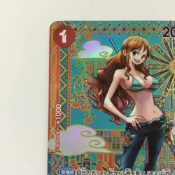ONE PIECE Card Nami OP01/016P2 R Parallel B Rank Japan JP F/S Free shipping - Image 2