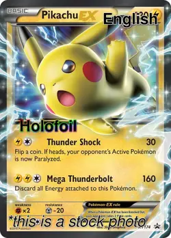 Pikachu EX - XY174 [Holofoil MP - XY Promos XY174] - Image 1