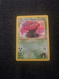 Pokemon Erika's Vileplume Gym Heroes Holo Rare 5/132 - Image 1