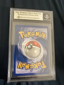 Pokemon TCG Neo Genesis 1st Edition Meganium Holo Rare Card 10/111 2000 BGS 8.5 - Image 2