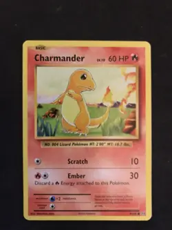 Charmander 9/108 - Evolutions - Common - Pokemon Card TCG - LP - Image 1
