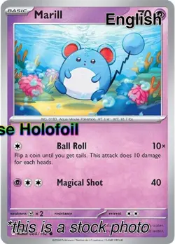 Marill [Reverse Holofoil NM - SV05: Temporal Forces 064/162] - Image 1