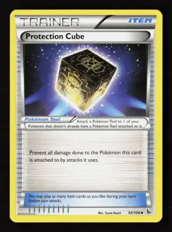 Protection Cube 95/106 Normal Pokemon TCG XY - Flashfire LP - Image 1