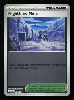 Nighttime Mine 197/217 Reverse Holo Pokemon TCG ME: Ascended Heroes NM - Image 1