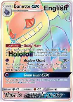 Banette GX (Secret) [Holofoil LP - SM - Celestial Storm 174/168] - Image 1