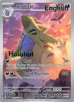 Tyranitar - 222/193 [Holofoil LP - SV02: Paldea Evolved 222/193] - Image 1